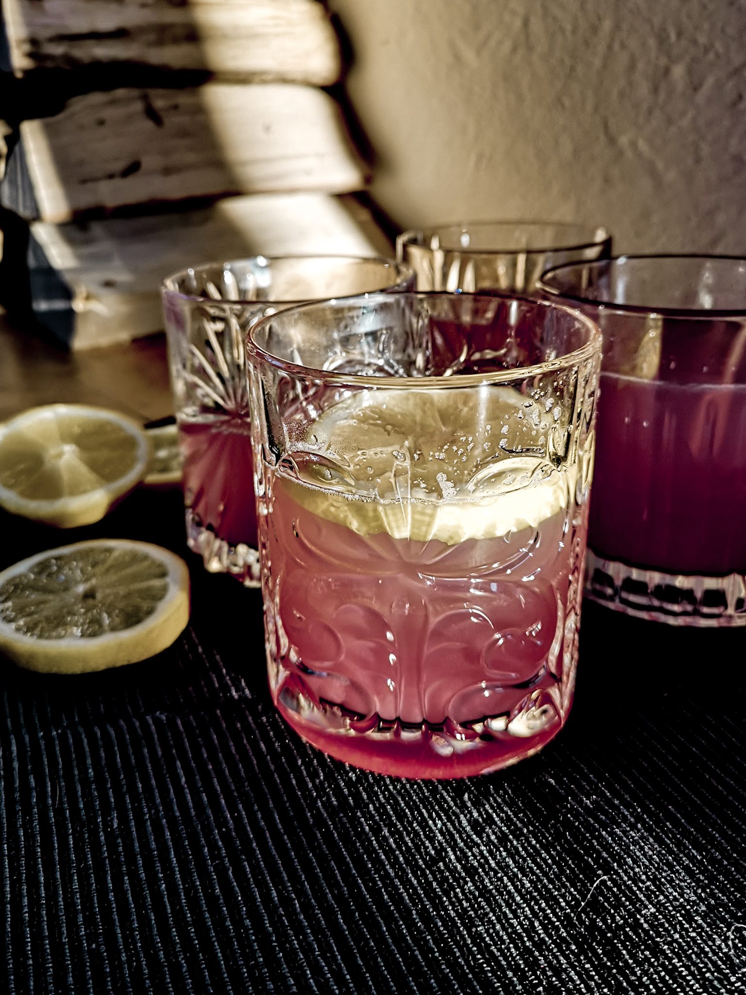 Granatapfel Ingwer Drink pink